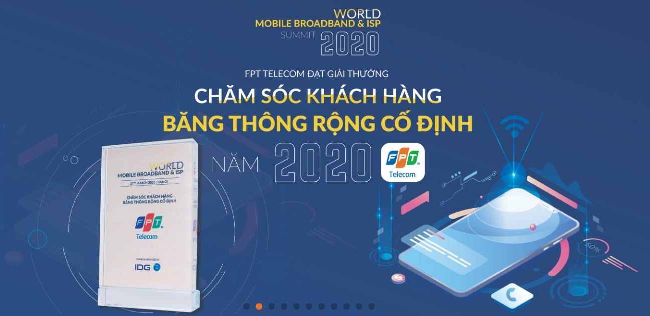 Giải thưởng chăm sóc khách hàng FPT năm 2020