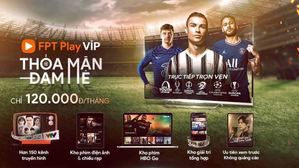 Gói Vip trên Truyền Hình FPT
