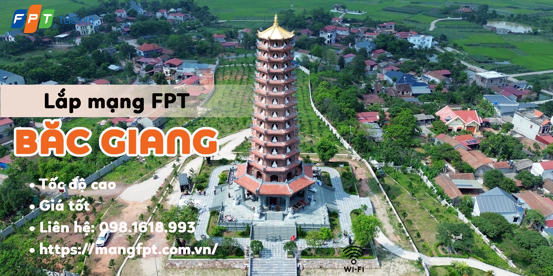 Lắp mạng FPT Bắc Giang
