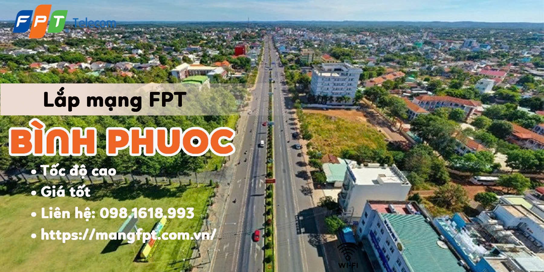 Lắp mạng FPT Bình Phước