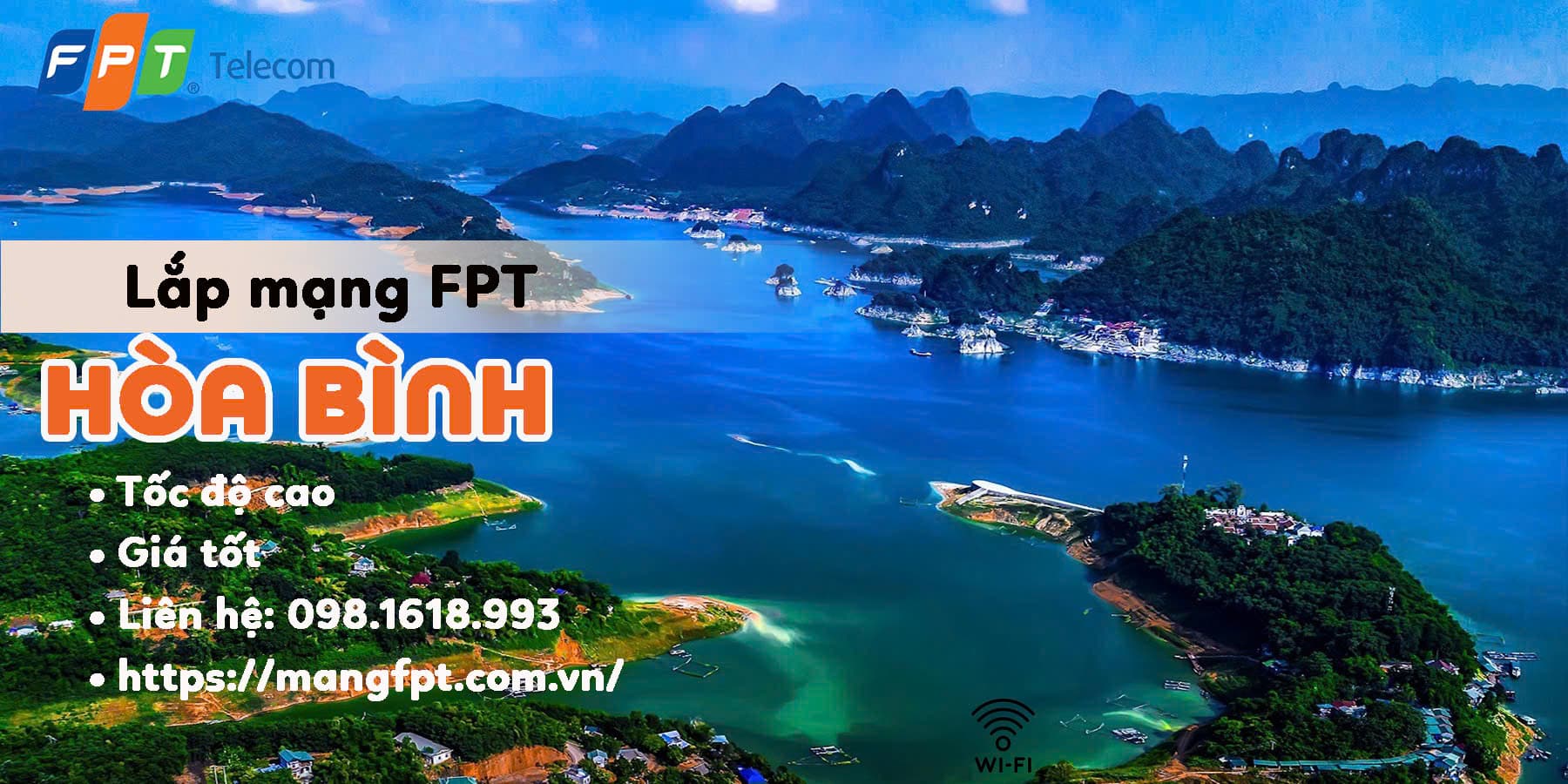 Lắp mạng FPT Hòa Bình