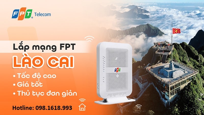 Lắp mạng FPT Lào Cai