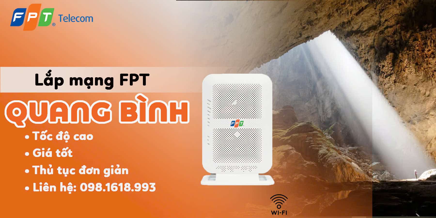 Lắp mạng FPT Quảng Bình