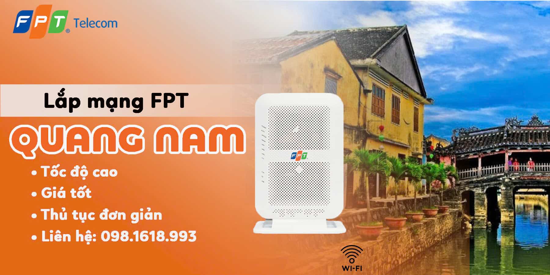 Lắp mạng FPT Quảng Nam