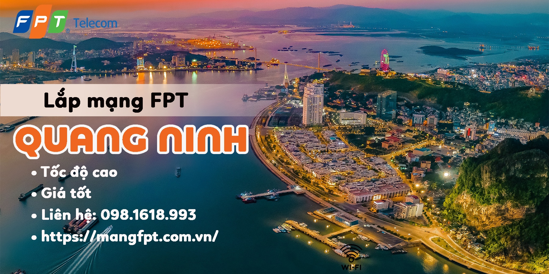 Lắp mạng fpt Quảng Ninh