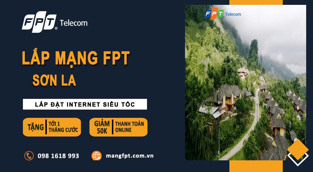 Lắp mạng FPT Sơn La