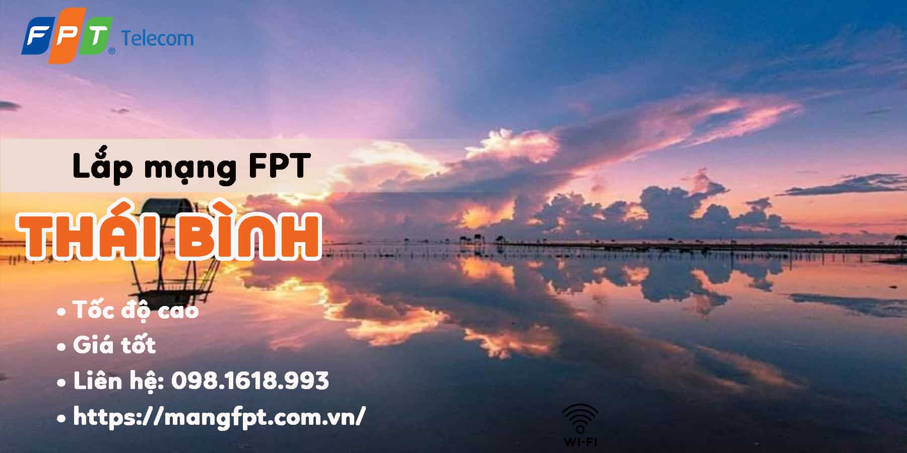 Lắp mạng FPT tại Thái Binh