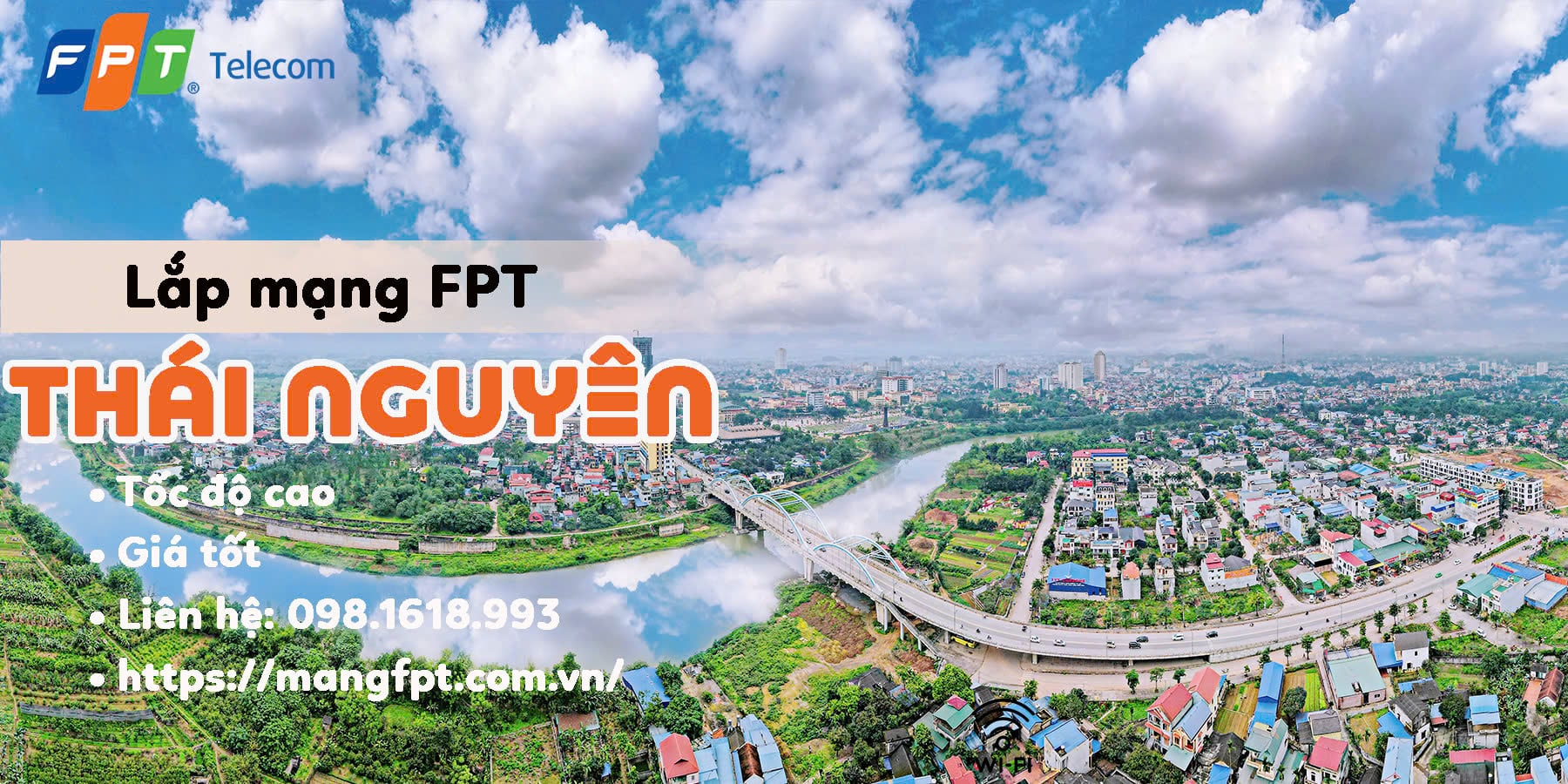 Lắp mạng FPT Thái Nguyên