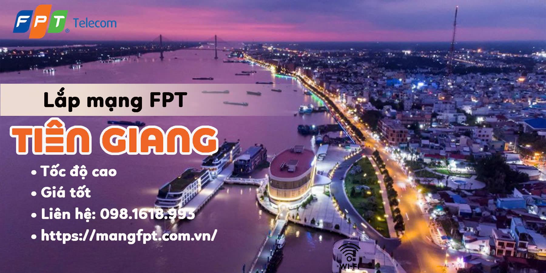 Lắp mạng FPT Tiền Giang