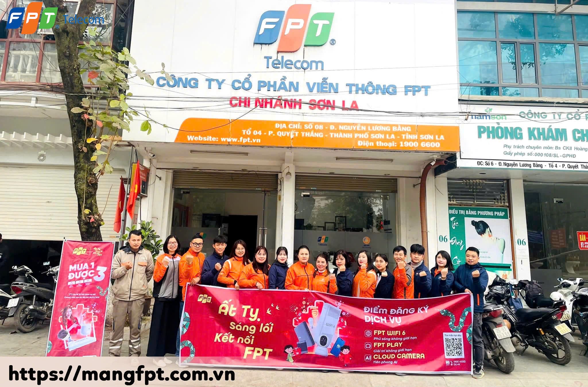 Văn phòng giao dịch FPT Telecom Sơn La