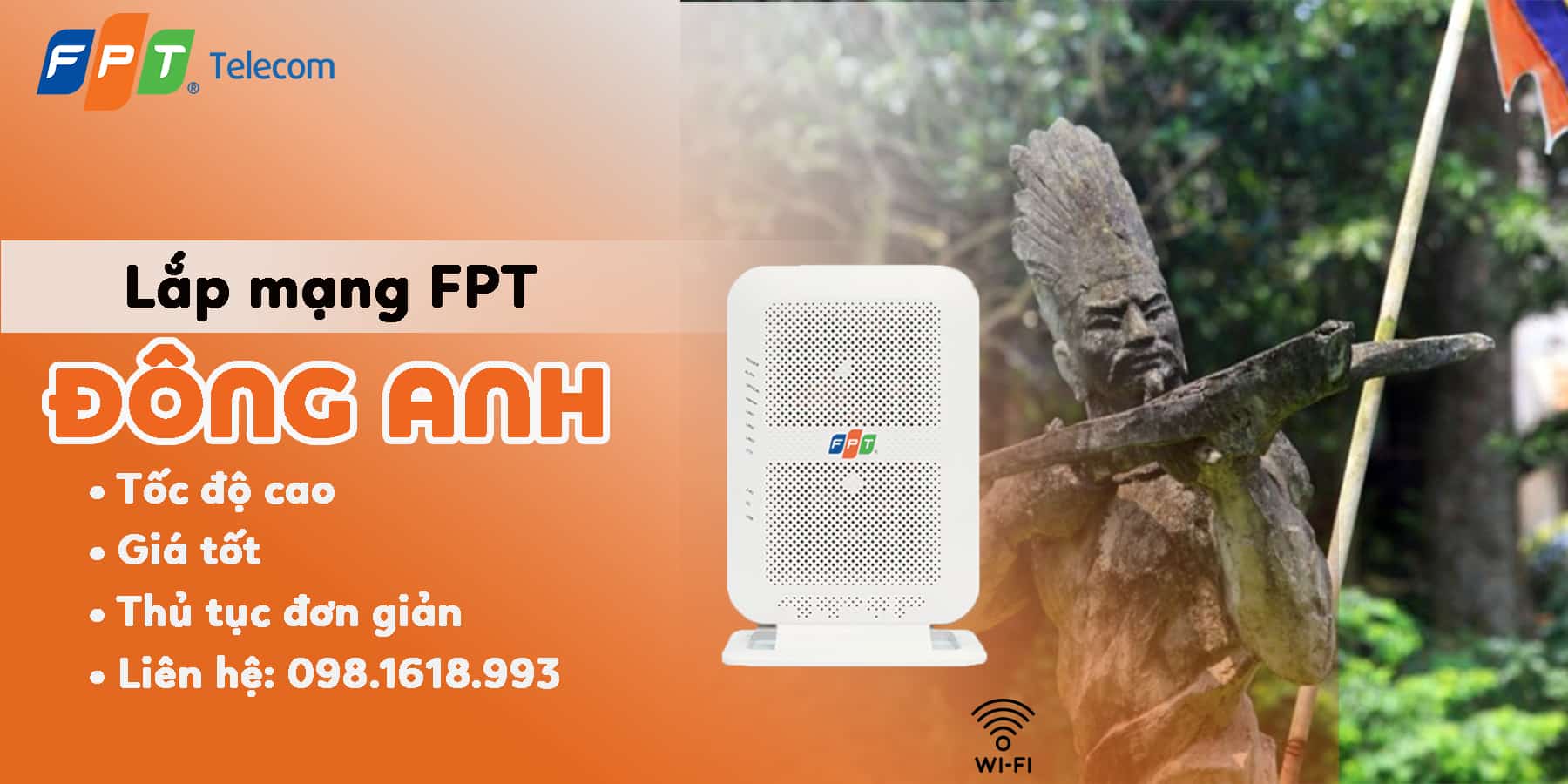 Lắp mạng FPT Đông Anh