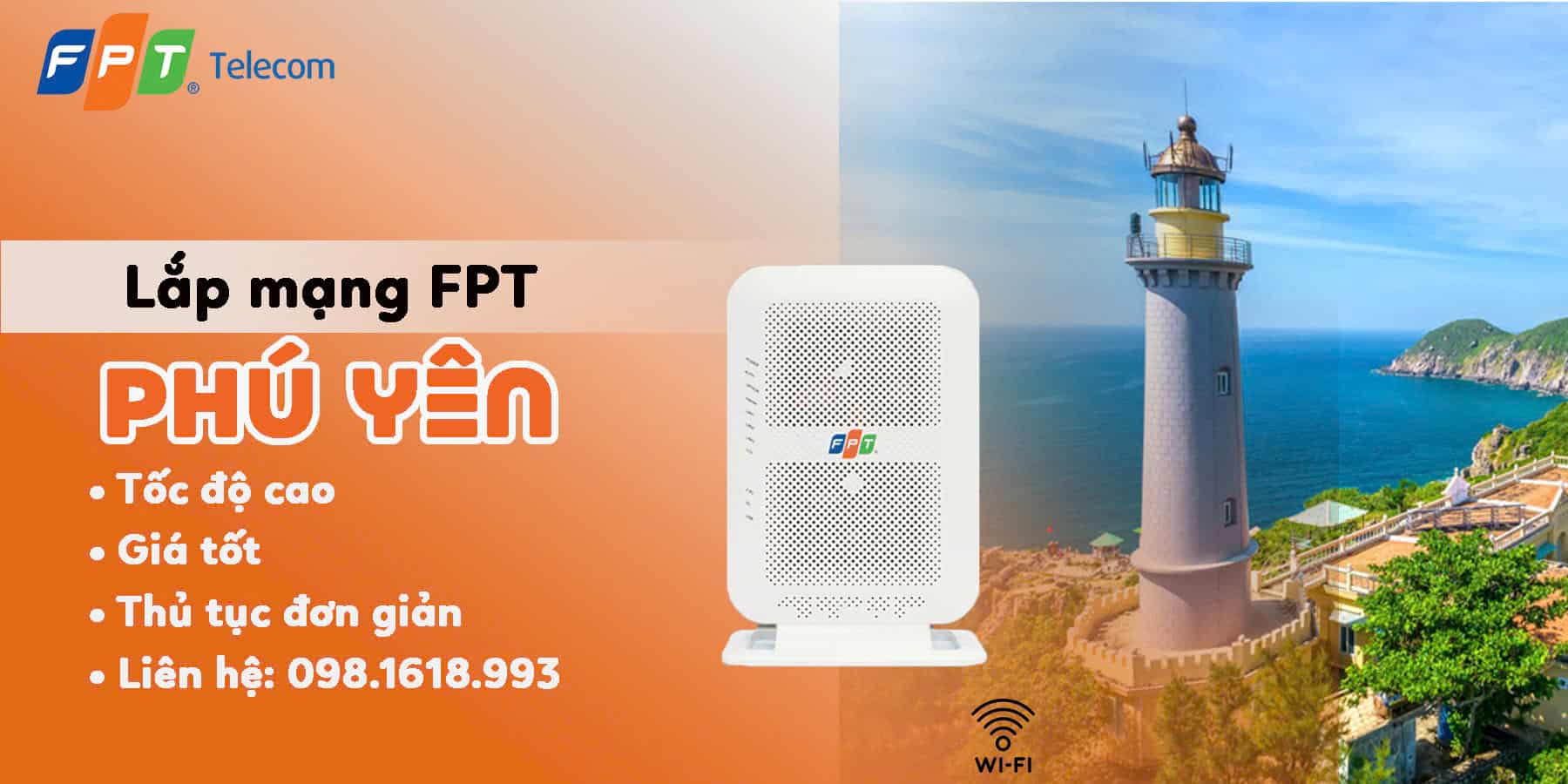 Lắp mạng FPT Phú Yên