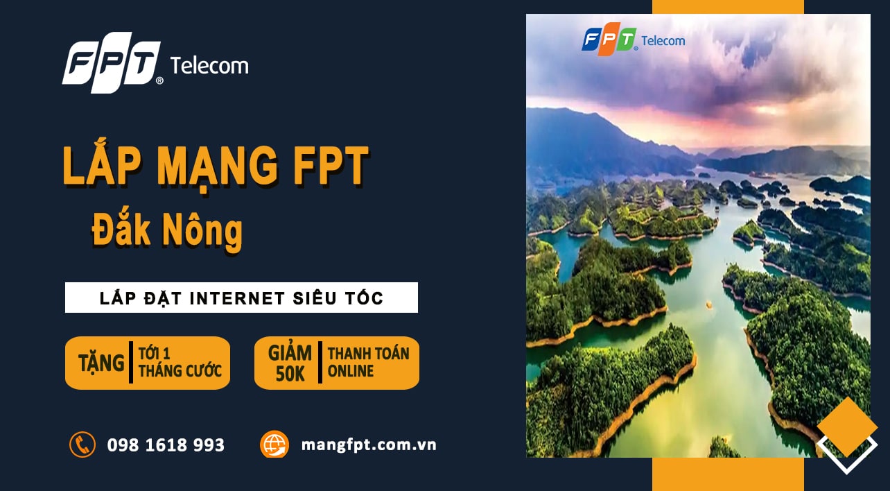 Lắp mạng FPT Đắk Nông