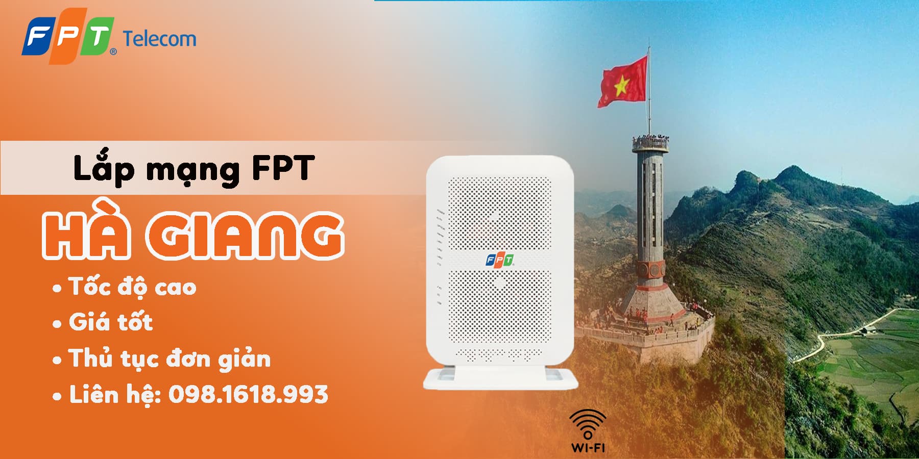 Lắp mạng FPT Hà Giang