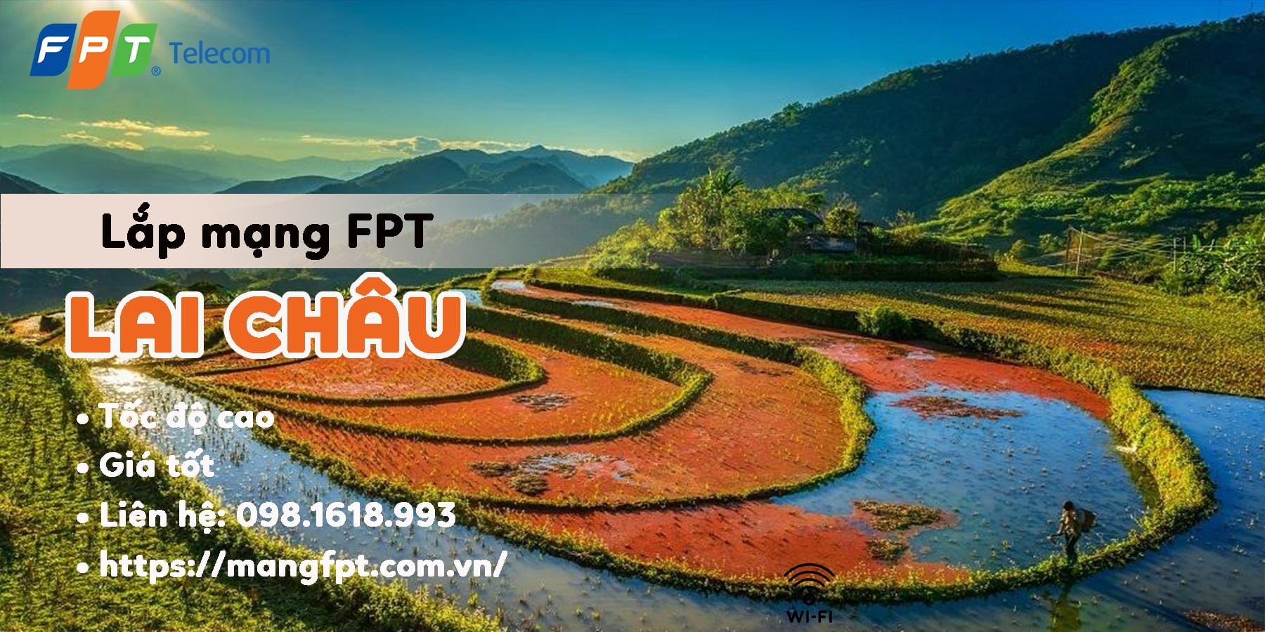 Lắp mạng FPT Lai Châu