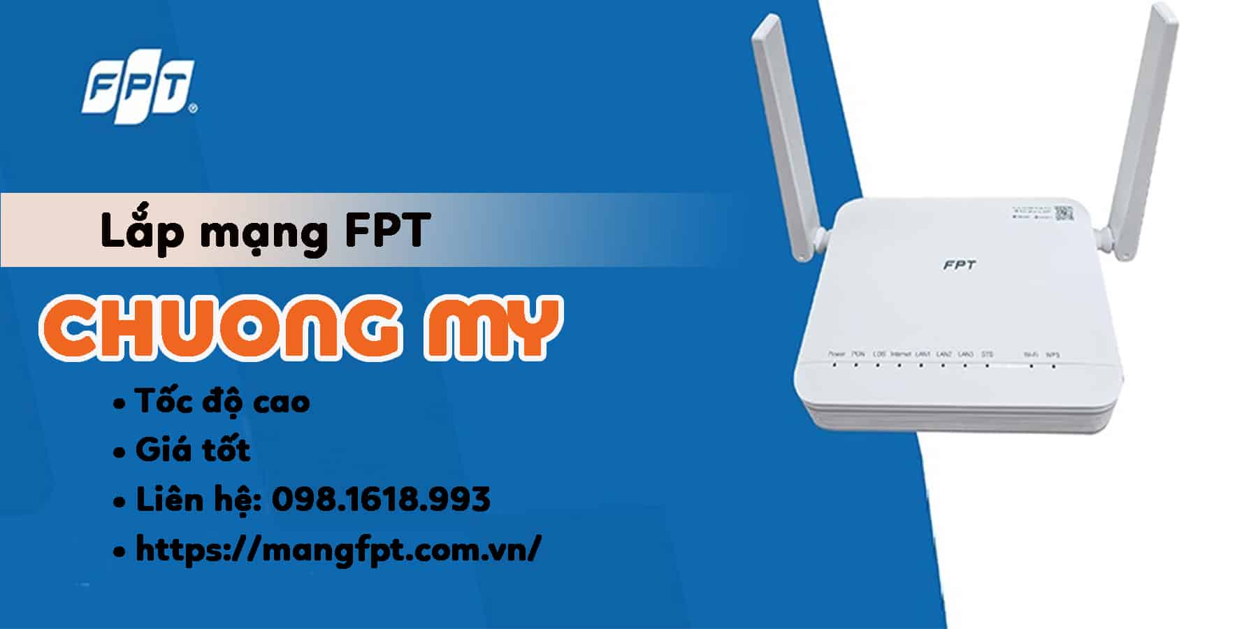 Lắp mạng FPT Chương Mỹ