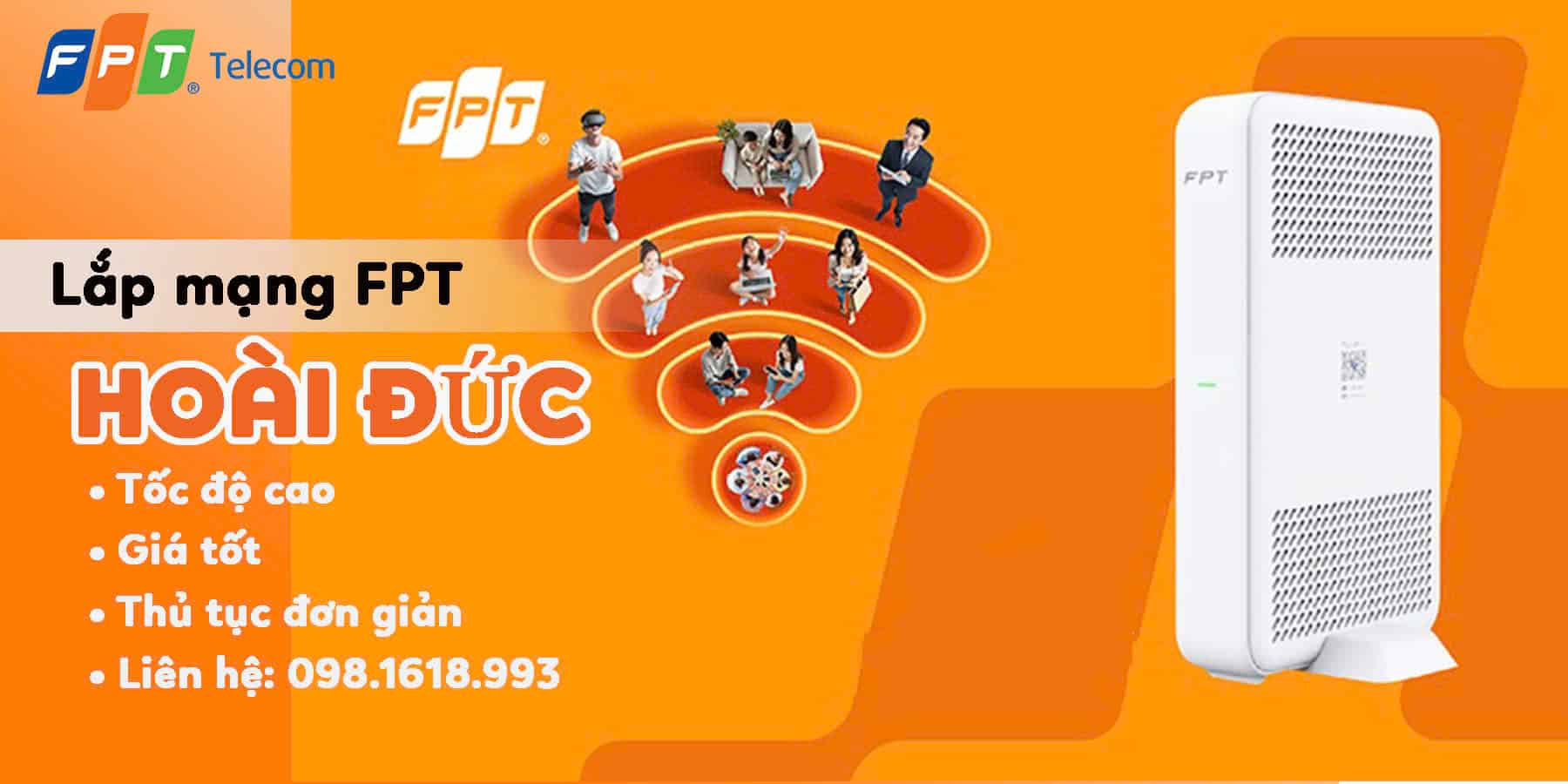 Lắp mạng FPT Hoài Đức