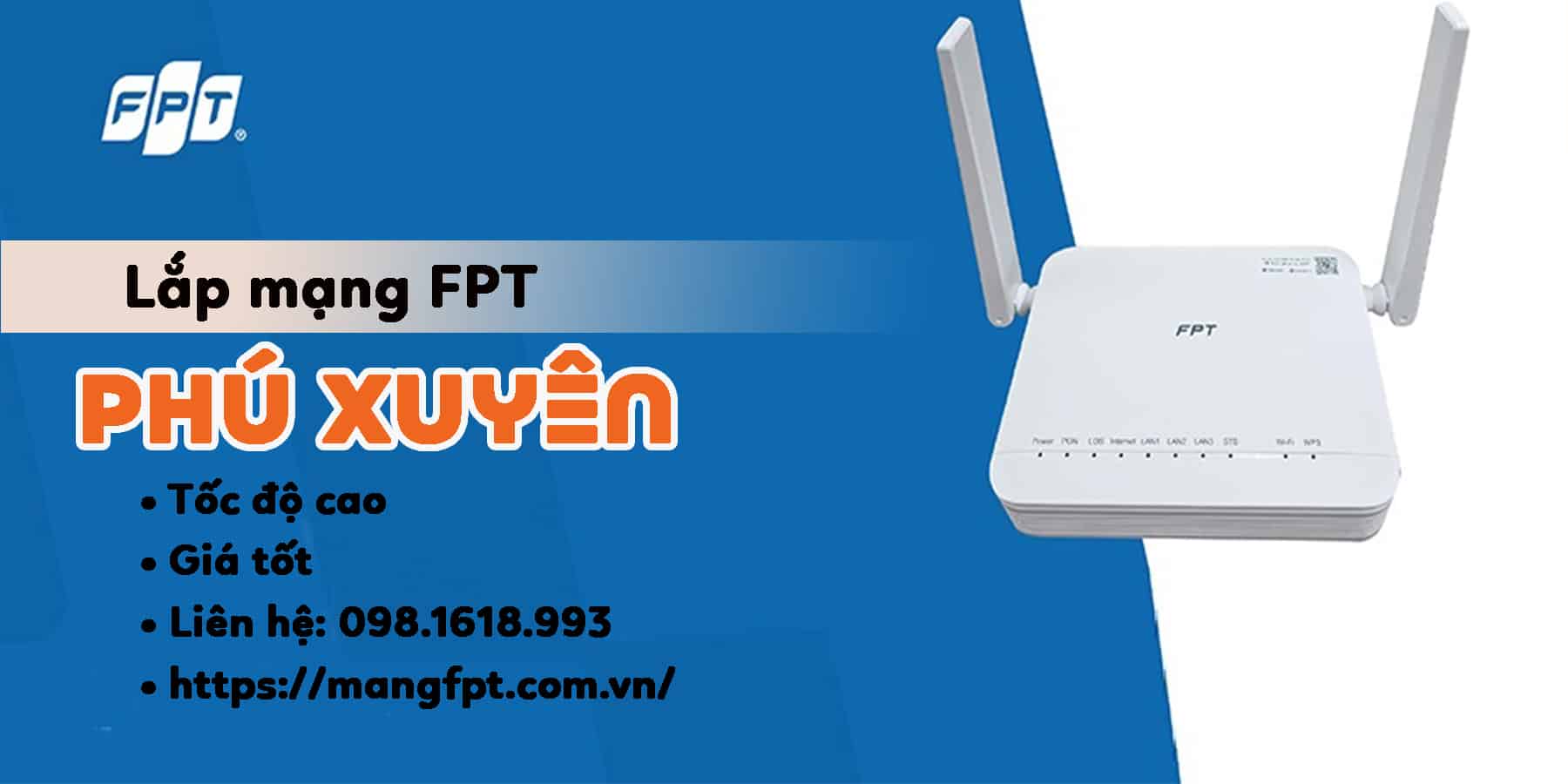 Lắp mạng FPT Phú Xuyên