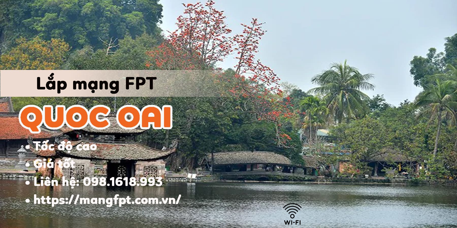 Lắp mạng FPT Quốc Oai