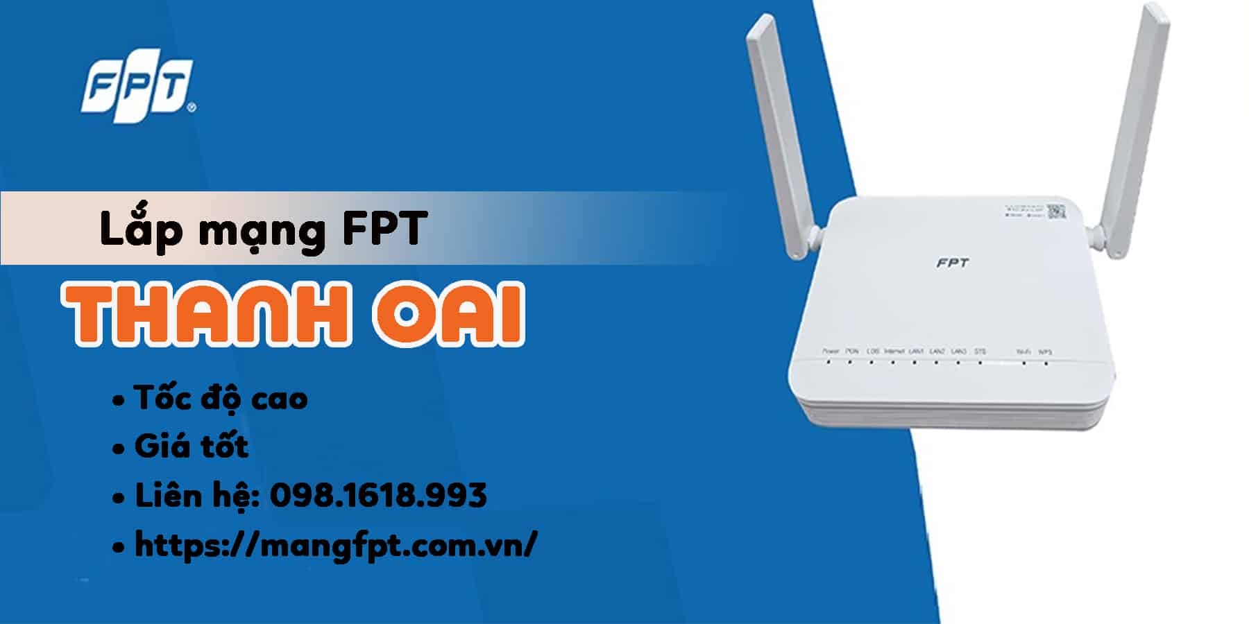 Lắp mạng FPT Thanh Oai